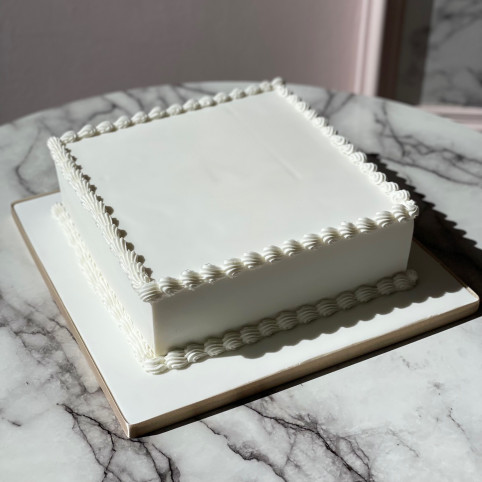 Elegant Shard Corporate Brand Logo Company Cake – Honeypeachsg Bakery