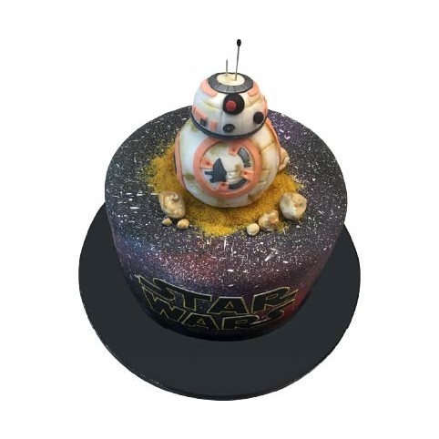 Star Wars Cake - BB8 2D – Tanner & Gates