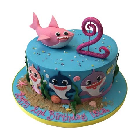 Moana themed cake, Baby Shark drip... - April's Joy Desserts | Facebook