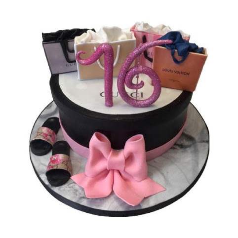 Shopaholic Cake | Online delivery | The Creations | Kolkata - bestgift.in